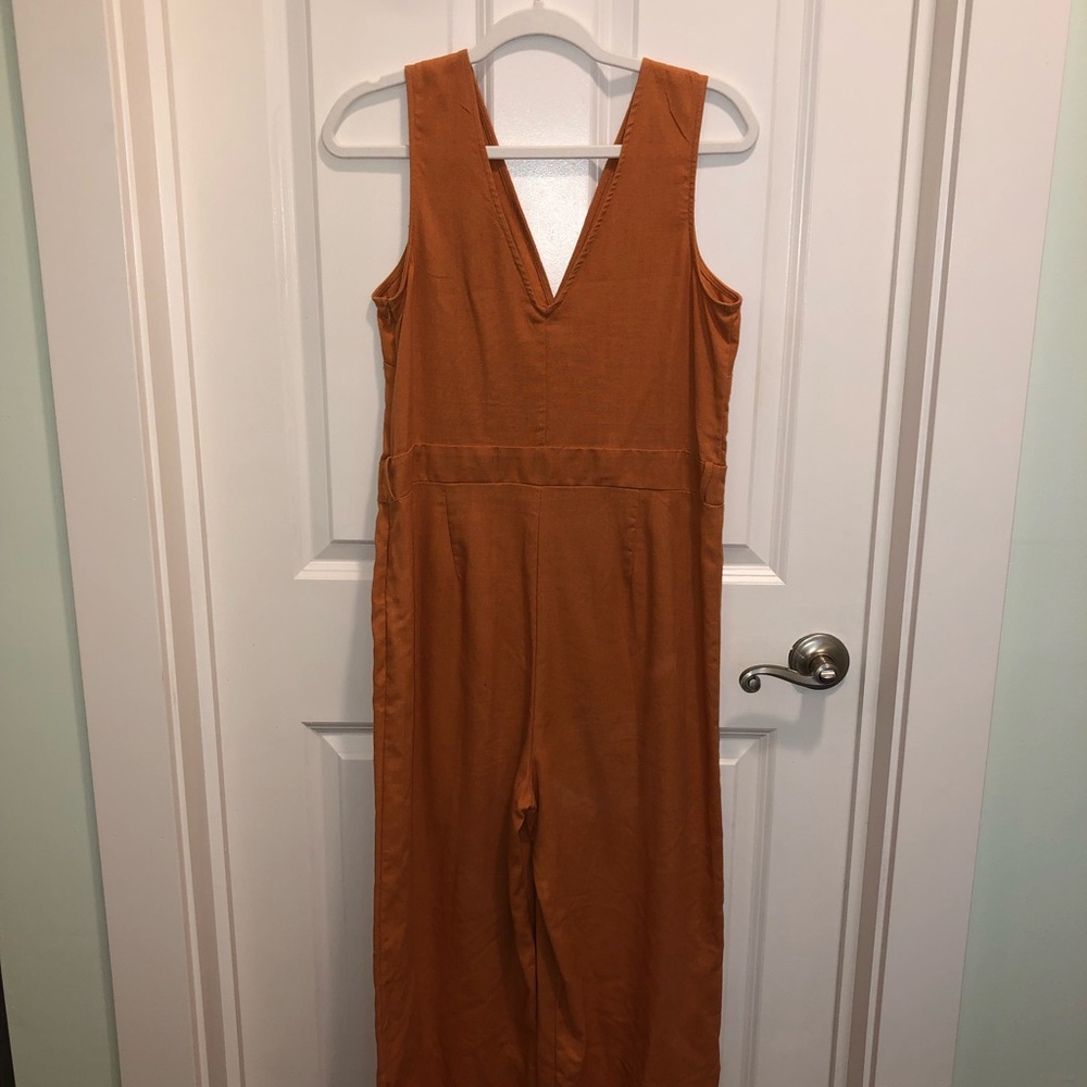 Wide Leg Jumper Autumn Orange - Picture 5 of 6